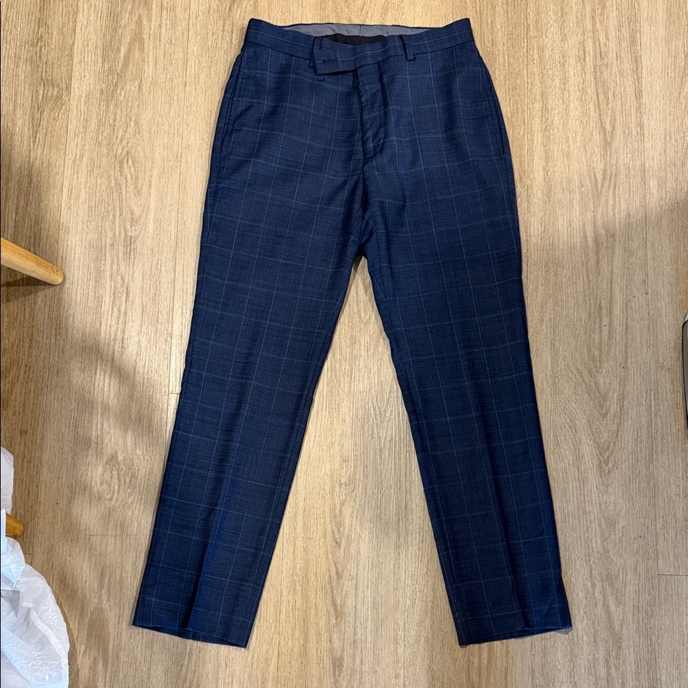 Calvin Klein Navy Slim Fit Pants